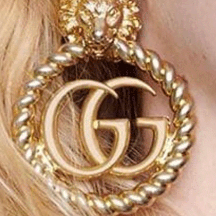 Gucci Lion Head Earrings - Dresses 4 Hire