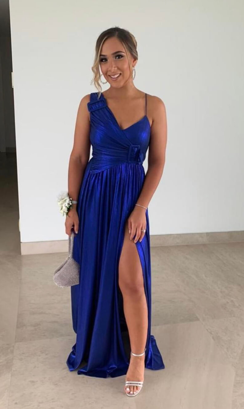 Retrofete Natalie Royal Blue Gown - Dresses 4 Hire