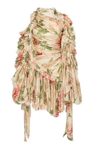 Zimmermann Espionage Drawn Floral Dress - Dresses 4 Hire