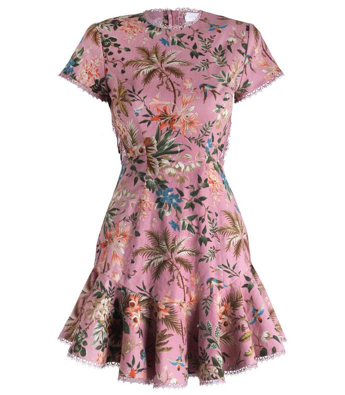 Zimmermann Tropicale Lattice Dress Dresses 4 Hire