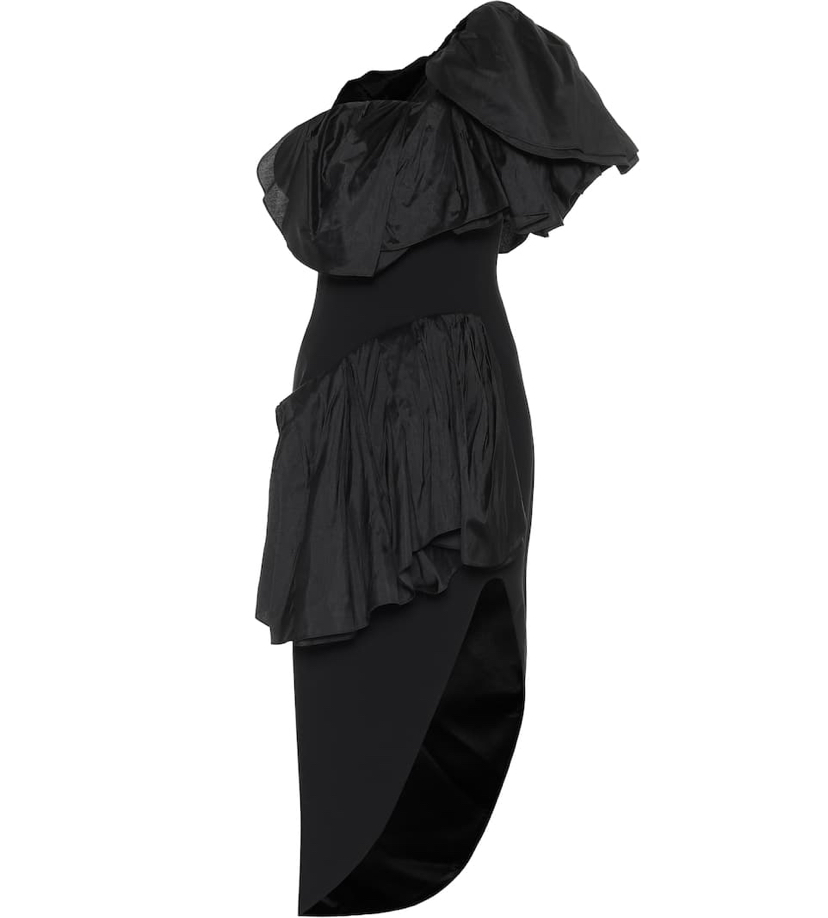 Toni Maticevski Attentive Ruffle Midi Dress - Dresses 4 Hire