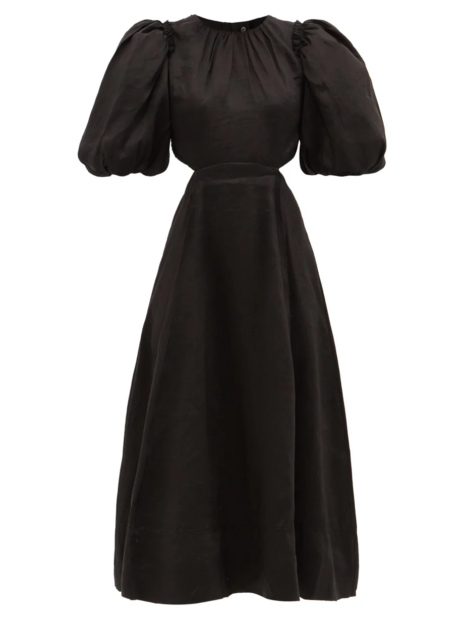 Aje Relic Beaded Midi Black - Dresses 4 Hire