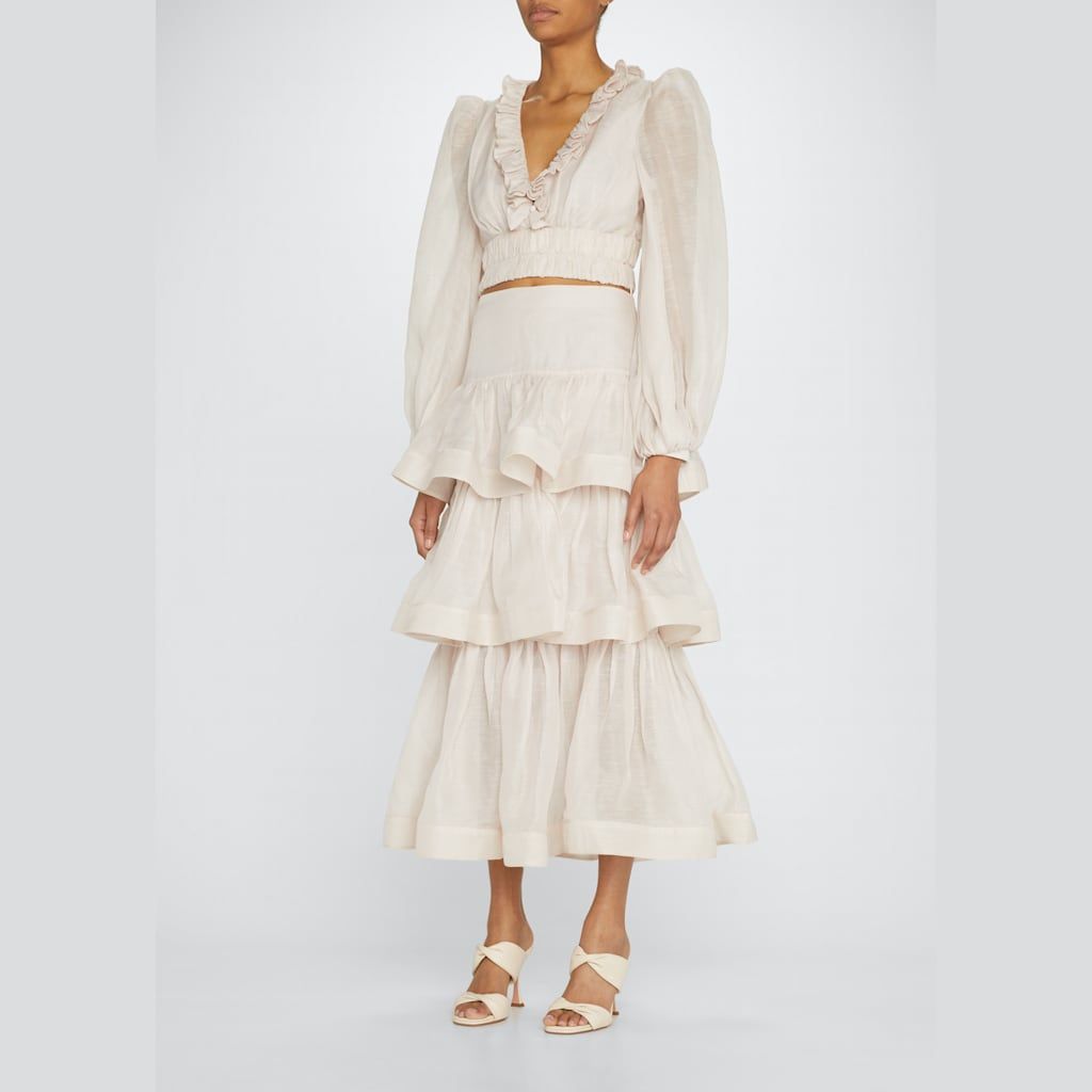 Zimmermann Rhythmic Top and Skirt - Dresses 4 Hire