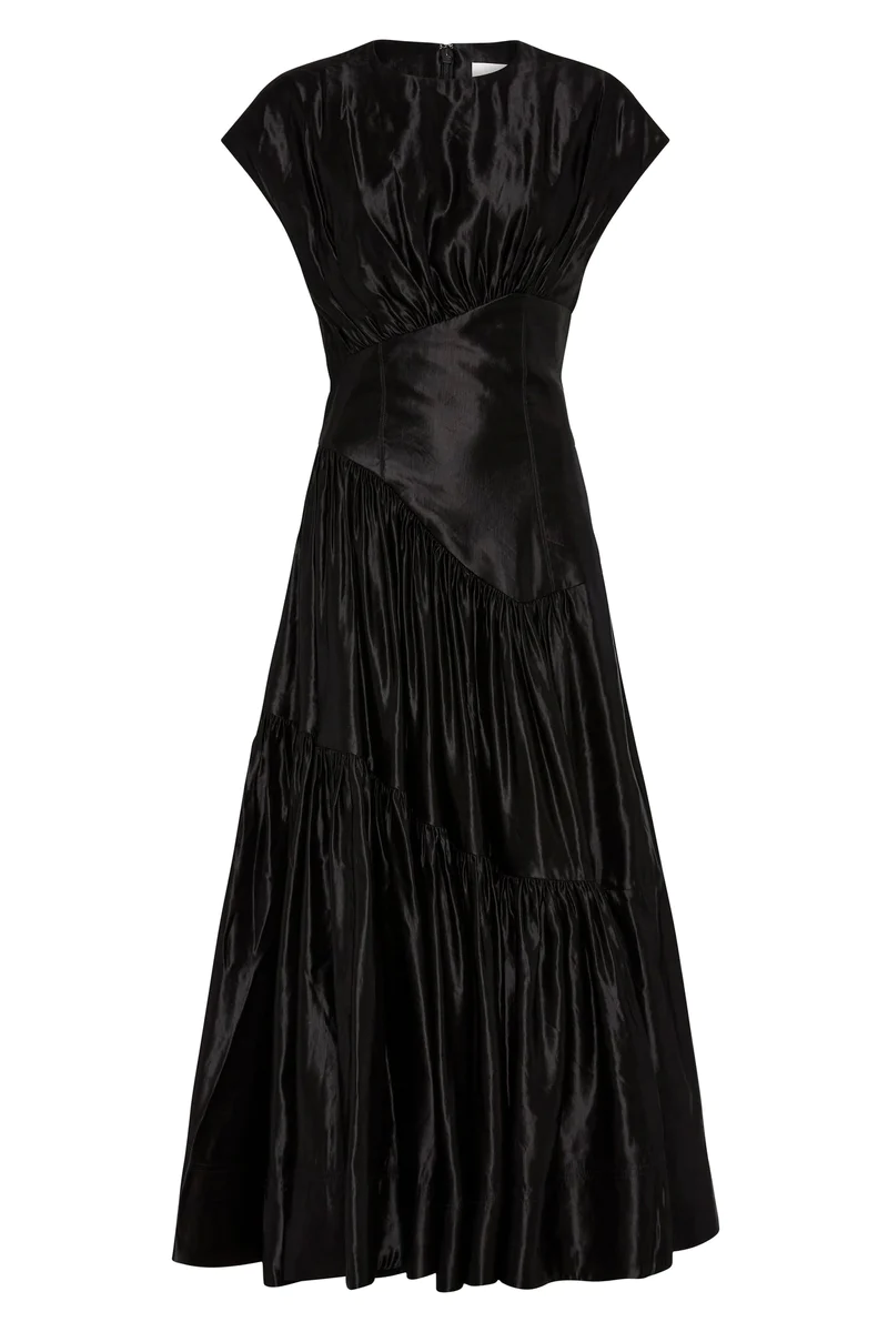 Aje Serendipity Reflection Midi dress Black - Dresses 4 Hire