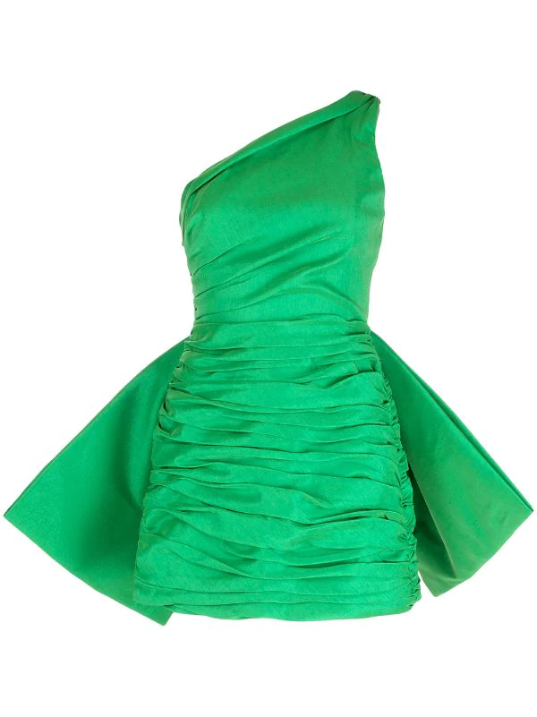 Rachel Gilbert Marco Mini dress Green - Dresses 4 Hire