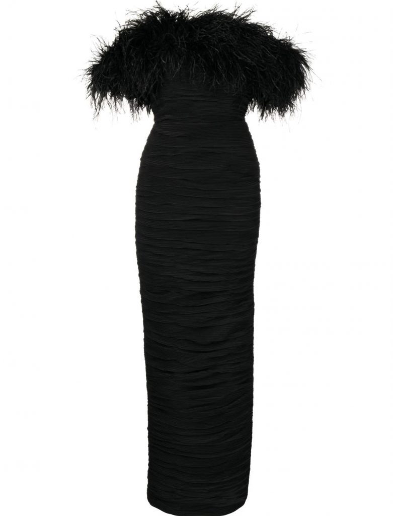 Rachel Gilbert Zion Black Gown - Dresses 4 Hire