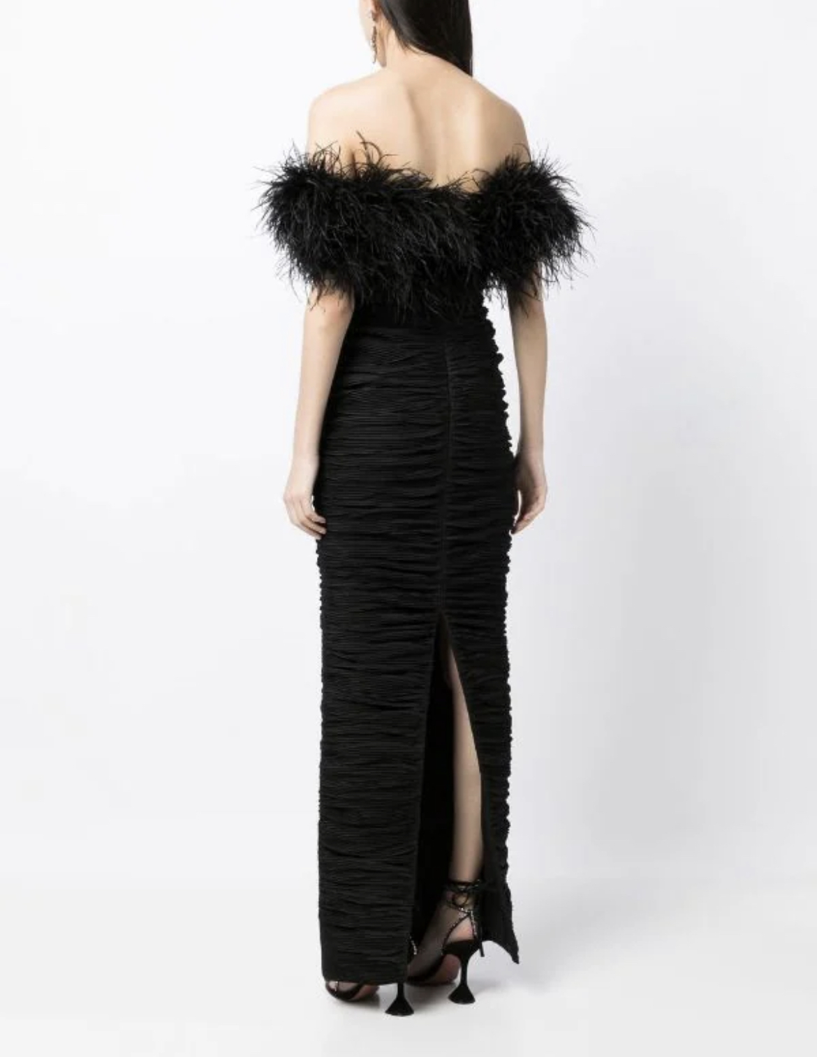 Rachel Gilbert Zion Black Gown - Dresses 4 Hire