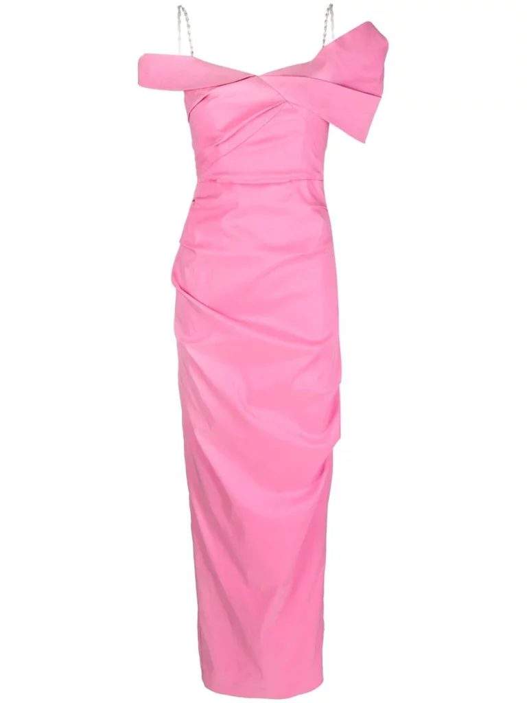 Rachel Gilbert Dahli Gown Pink - Dresses 4 Hire