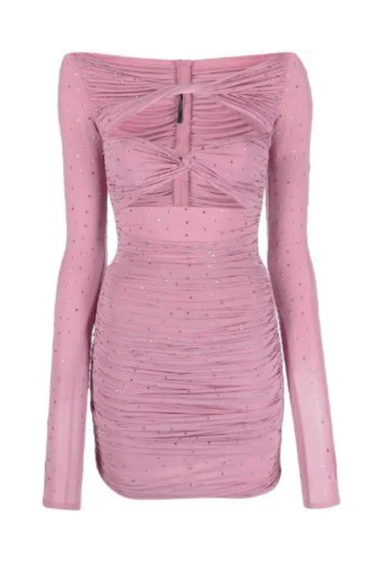 Alex Perry Tinley Ruched Mini Dress - Dresses 4 Hire