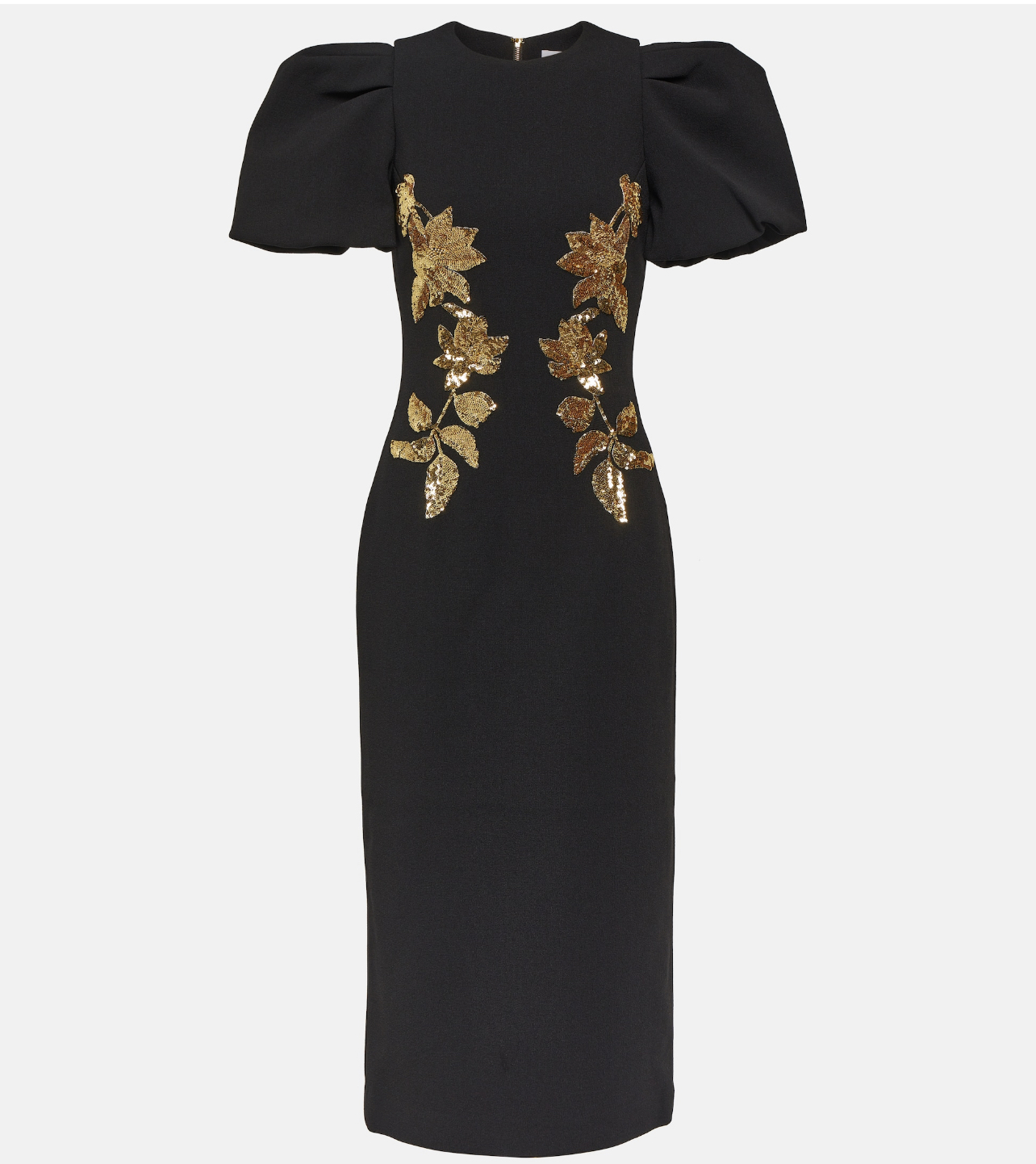 Rebecca Vallance Versailles Midi Dress Black - Dresses 4 Hire