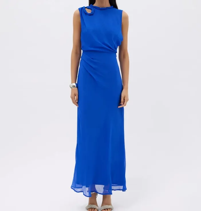 Rachel Gilbert Quinn Electric Blue Dress - Dresses 4 Hire